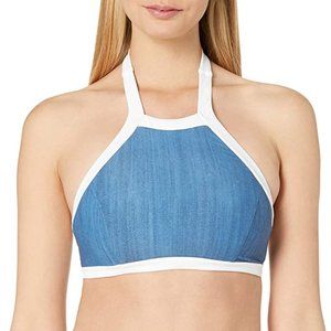 Seafolly Women's Block Party High Neck Halter